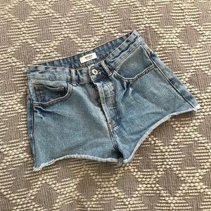 Forever 21 high waisted jean shorts